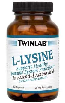 Twinlab L-Lysine 500 mg 100 caps