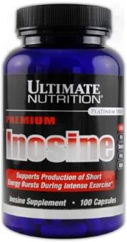 Ultimate Nutrition Pure Inosine 500 mg 100 капс / 100 caps