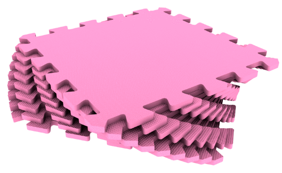 Универсальный мягкий пол коврик-пазл (33х33 см)