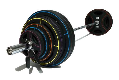 Штанга олимпийская в комплекте с дисками TPU 180 кг