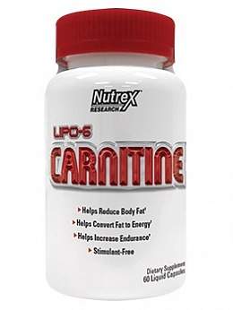 Nutrex Lipo-6 Carnitine 60 кап / 60 caps
