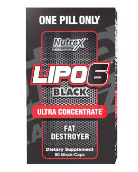 Nutrex Lipo 6 Black Ultra Concentrate 60 кап / 60 caps