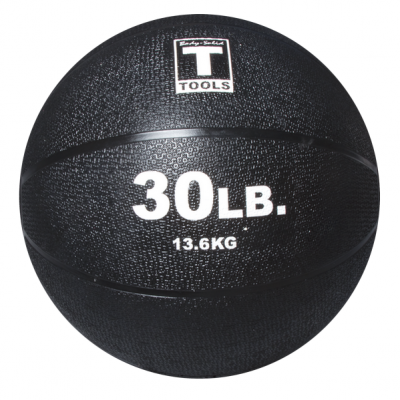 Медицинский мяч Body-Solid 30lb / 13,6 кг черный BSTMB30
