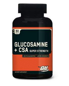 Optimum Nutrition Glucosamine + CSA Super Strength 60 табл.