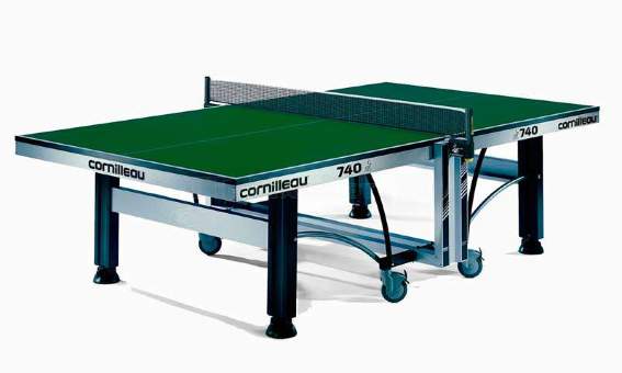 Теннисный стол профессиональный Cornilleau Competition 740 ITTF зеленый